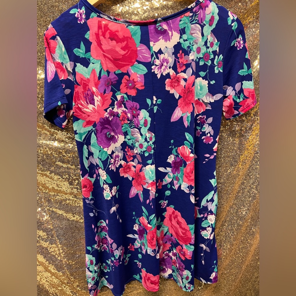 Slinky Summer Floral Dress